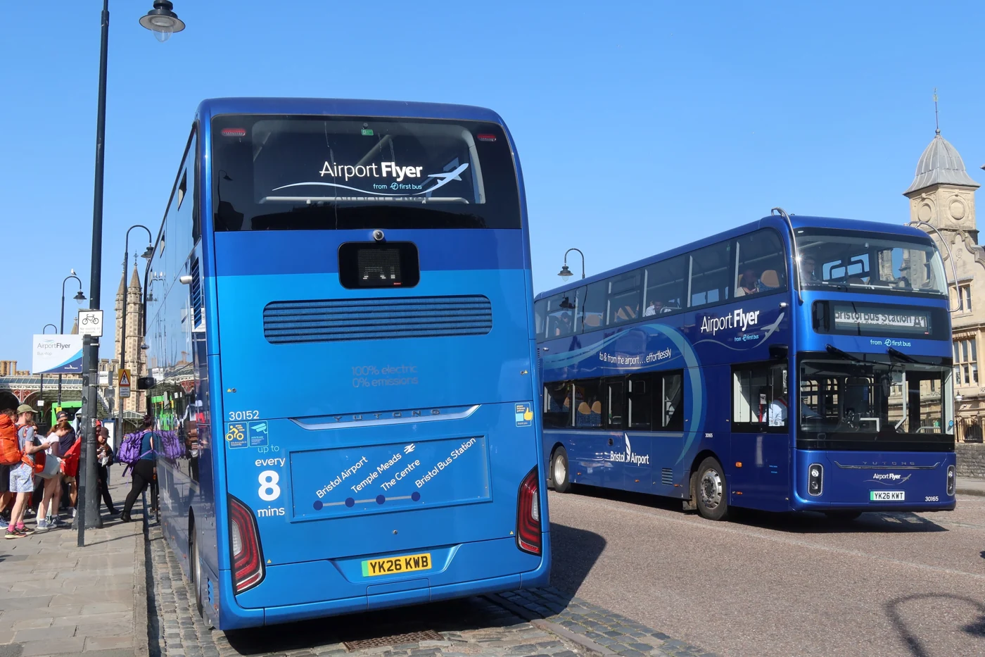 L’arrivée à Bristol