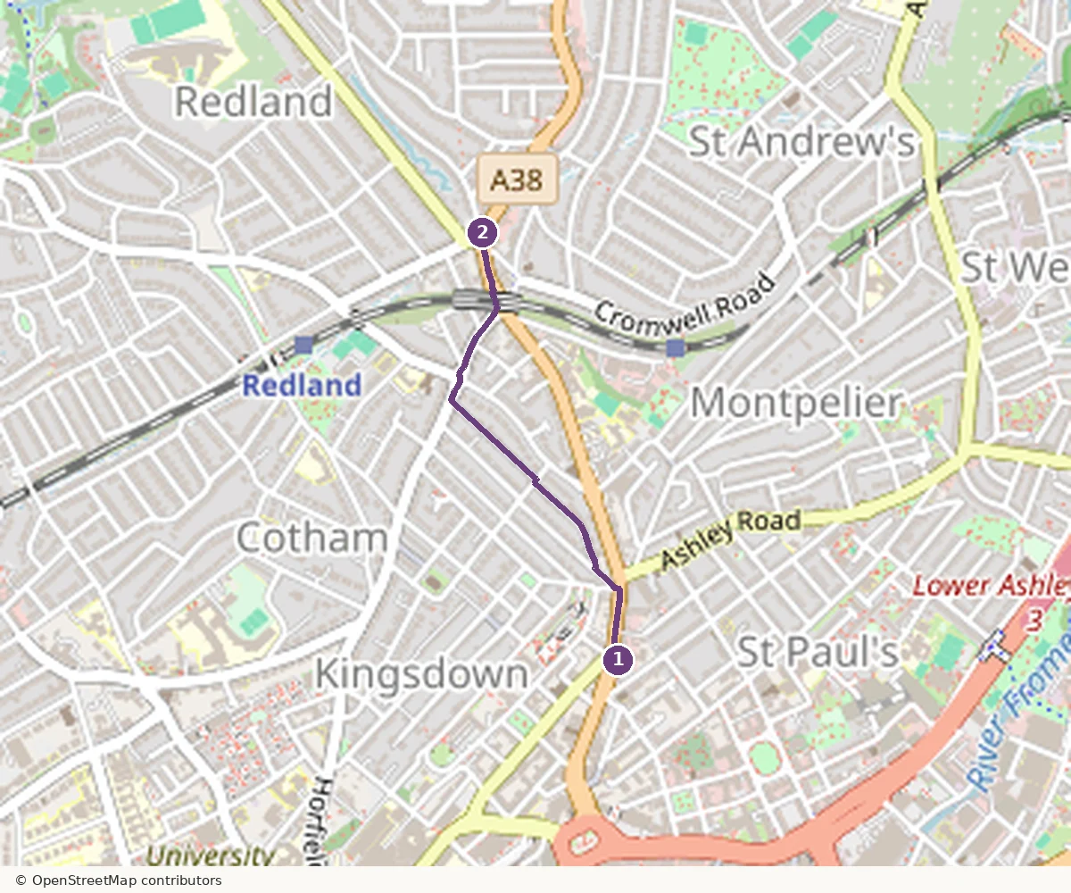 Stokes Croft · The Mild Mild West, Début de Gloucester Road
